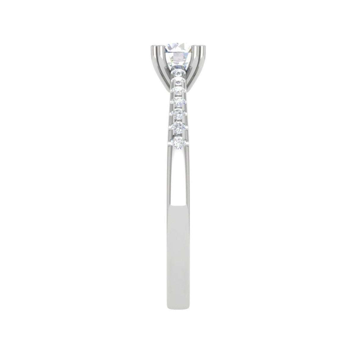 0.50 cts Solitaire Platinum Diamonds Ring JL PT RC RD 265   Jewelove.US