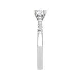 Load image into Gallery viewer, 0.50 cts Solitaire Platinum Diamonds Ring JL PT RC RD 265   Jewelove.US
