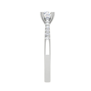 0.50 cts Solitaire Platinum Diamonds Ring JL PT RC RD 265   Jewelove.US