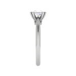 Load image into Gallery viewer, 1.00 cts Princess Cut Solitaire Platinum Diamonds Ring JL PT RS PR 120   Jewelove.US
