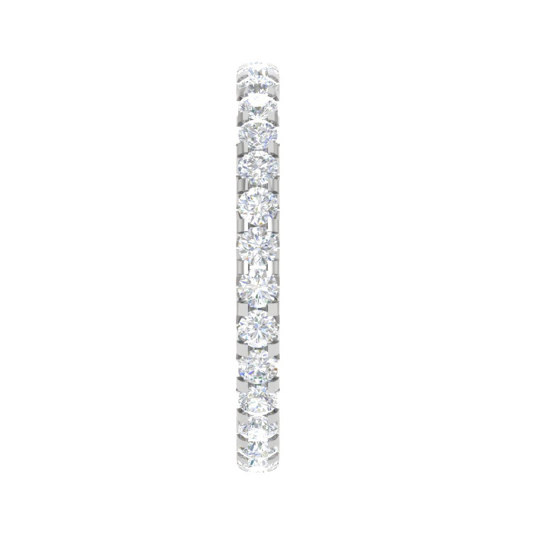 Platinum Ring With Diamonds for Women JL PT ET RD 113   Jewelove.US