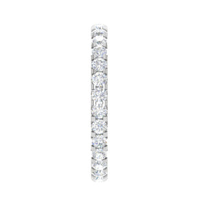 Platinum Ring With Diamonds for Women JL PT ET RD 113   Jewelove.US