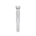 Load image into Gallery viewer, 0.30 cts Solitaire Diamond Split Shank Platinum Ring JL PT RP RD 158   Jewelove.US
