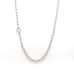 Load image into Gallery viewer, Japanese Platinum Diamond Cut Balls Chain for Women JL PT CH 1072   Jewelove.US
