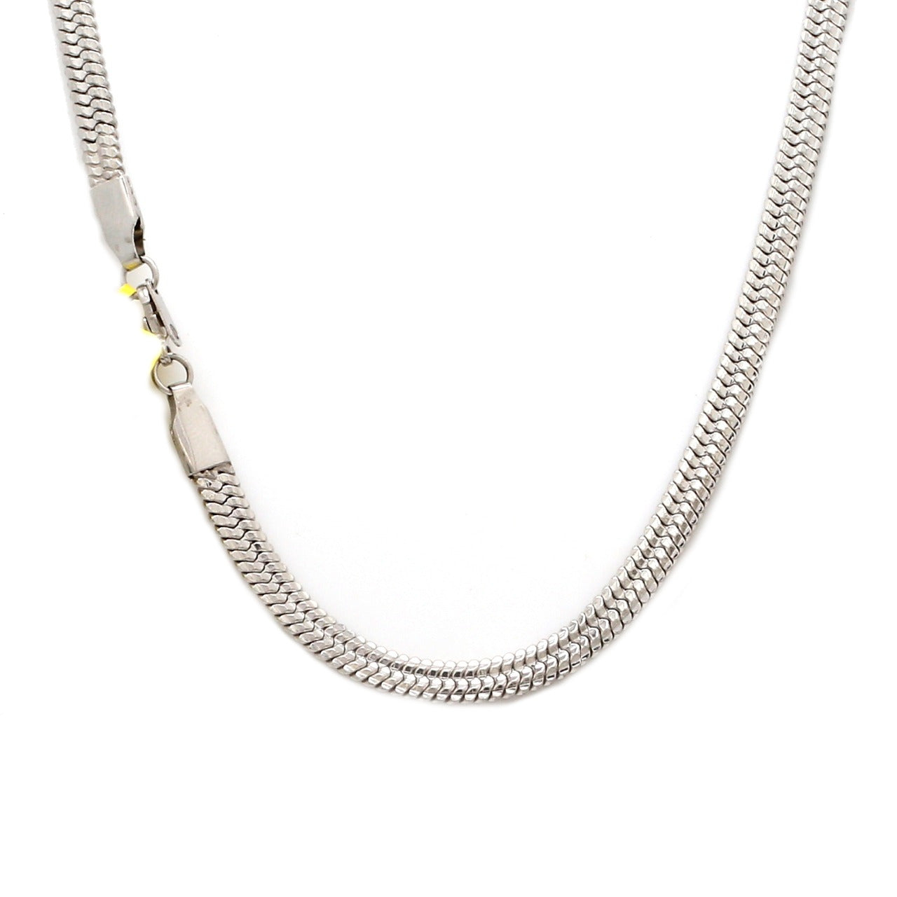 5mm Japanese Double Snake Platinum Chain for Men JL PT CH 1122