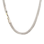 Load image into Gallery viewer, 5mm Japanese Double Snake Platinum Chain for Men JL PT CH 1122   Jewelove.US
