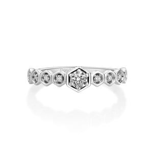 Platinum Diamonds Ring for Women JL PT 1081  VVS-GH-Women-s-Band-only Jewelove