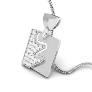 Designer Platinum Diamond Pendant for Women JL PT P 34-H