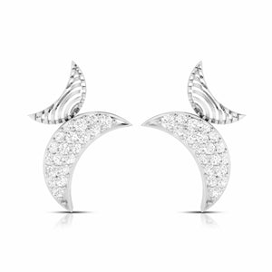 Platinum Diamond Pendant & Earrings JL PT P BT 35-C  Earrings-only Jewelove.US