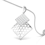 Load image into Gallery viewer, Designer Platinum Diamond Pendant &amp; Earrings Set JL PT P BT 35-F
