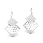 Load image into Gallery viewer, Designer Platinum Diamond Pendant &amp; Earrings Set JL PT P BT 35-F
