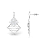 Load image into Gallery viewer, Designer Platinum Diamond Pendant &amp; Earrings Set JL PT P BT 35-F

