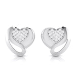 Load image into Gallery viewer, Platinum Diamond Heart Pendant Set JL PT P BT 38-B
