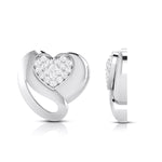 Load image into Gallery viewer, Platinum Diamond Heart Pendant Set JL PT P BT 38-B
