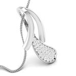 Load image into Gallery viewer, Designer Platinum Diamond Pendant for Women JL PT P BT 38-G   Jewelove.US
