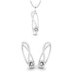Load image into Gallery viewer, Designer Platinum Diamond Pendant Set JL PT P 39-C
