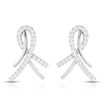 Load image into Gallery viewer, Designer Platinum Diamond Earrings for Women JL PT P BT 39-D
