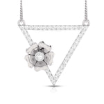 Load image into Gallery viewer, Platinum Diamond Triangle Pendant Set JL PT P BT 39-E  Pendant-only Jewelove.US
