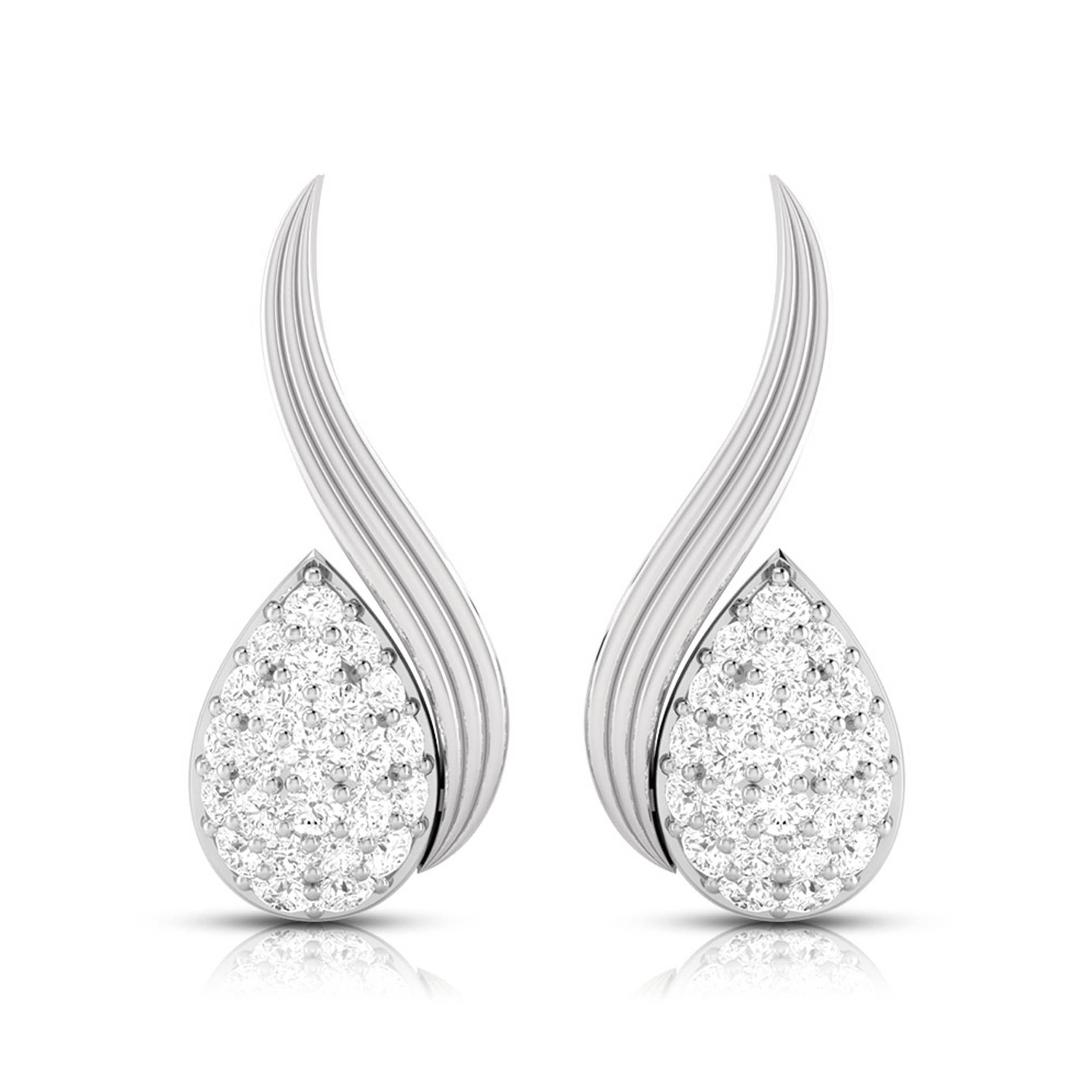 Platinum Diamond Pendant Set JL PT P BT 39-H   Jewelove.US