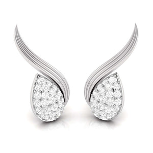Platinum Diamond Pendant Set JL PT P BT 39-H  Earrings Jewelove.US