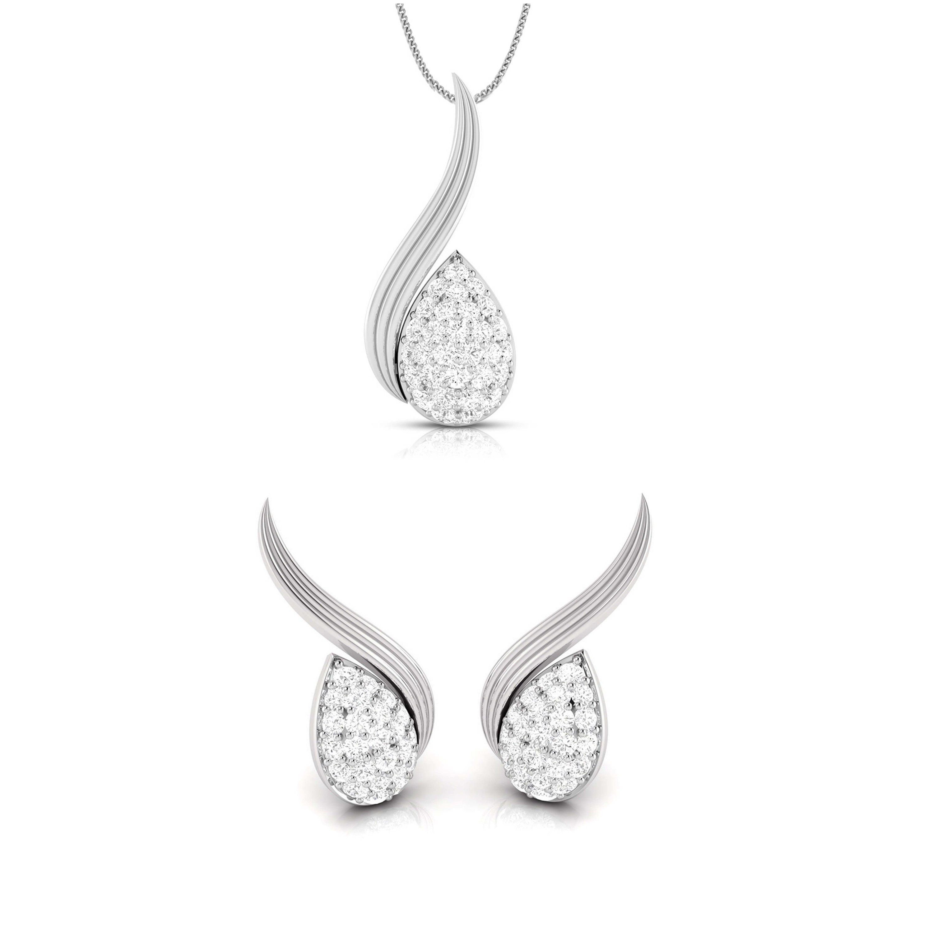 Pendant set diamond Clearance