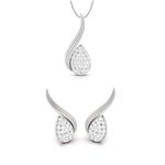 Load image into Gallery viewer, Platinum Diamond Pendant Set JL PT P BT 39-H  Pendant-Set Jewelove.US
