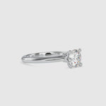 Load and play video in Gallery viewer, 0.50cts. Solitaire Platinum Diamond Engagement Ring JL PT 0095

