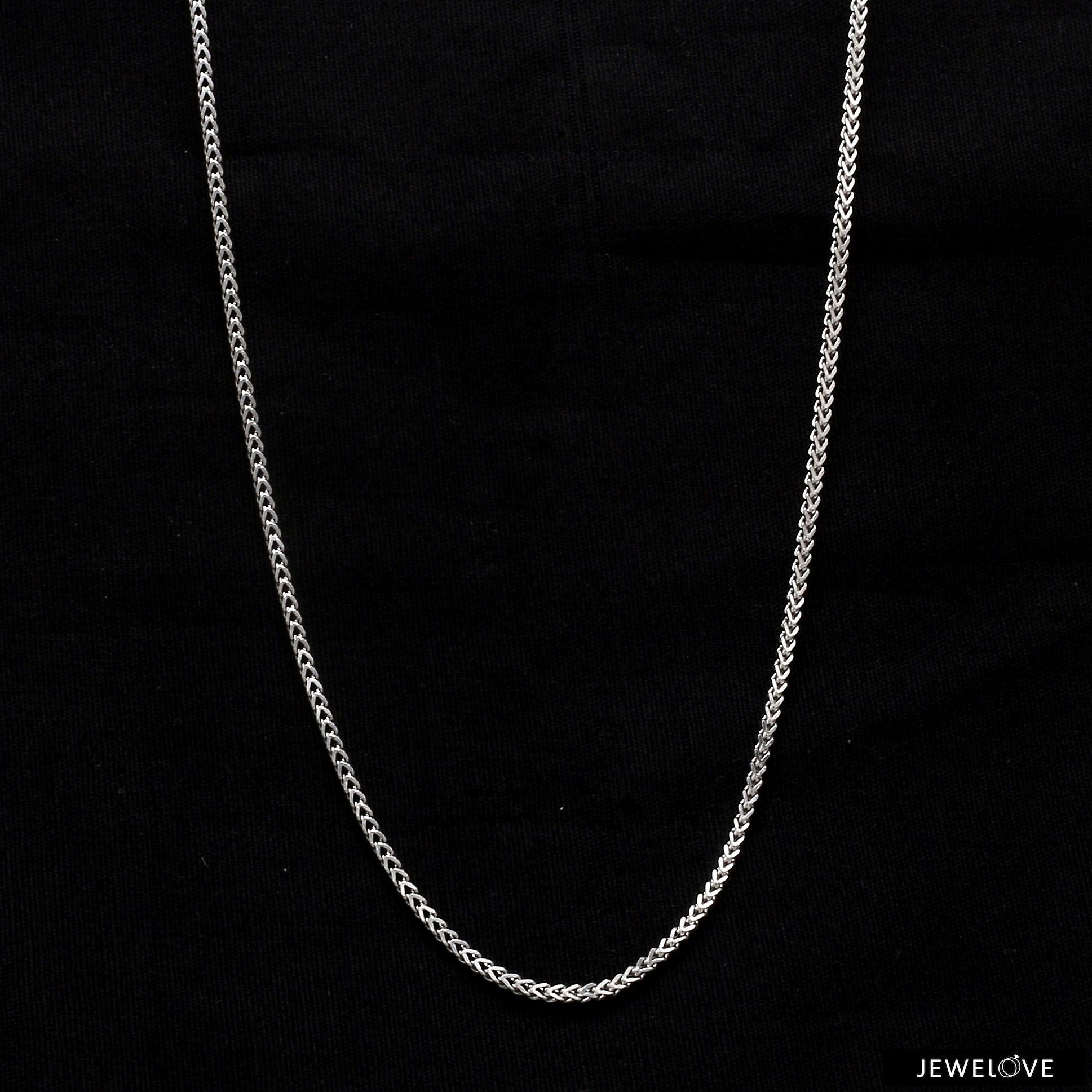 2mm Japanese Platinum Chain JL PT CH 1064   Jewelove.US