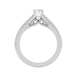 Load image into Gallery viewer, 0.20 cts Solitaire Diamond Platinum Ring for Women JL PT RV RD 121   Jewelove

