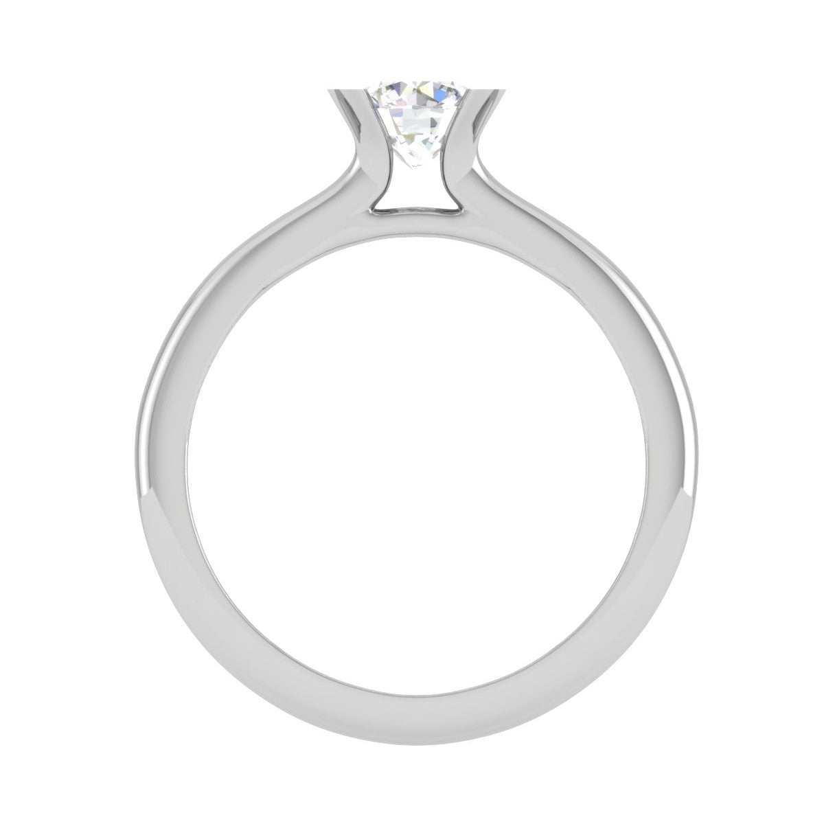 0.30 cts Solitaire Platinum Ring JL PT RS RD 188   Jewelove.US