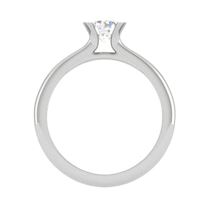 0.30 cts Solitaire Platinum Ring JL PT RS RD 188   Jewelove.US