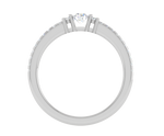 Load image into Gallery viewer, 0.30 cts Solitaire Platinum Diamond Ring JL PT R3 RD 177   Jewelove.US

