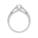 Load image into Gallery viewer, 0.30 cts Solitaire Diamond Split Shank Platinum Ring JL PT RP RD 136   Jewelove.US

