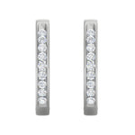 Load image into Gallery viewer, Platinum Diamond Earrings JL PT E DH RD 100   Jewelove.US
