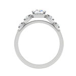 Load image into Gallery viewer, 0.30 cts Solitaire Designer Diamond Platinum Ring for Women JL PT RV RD 132   Jewelove
