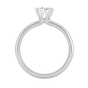 0.20 cts Solitaire Platinum Ring JL PT RS RD 172   Jewelove.US