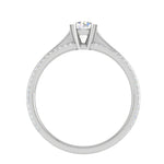 Load image into Gallery viewer, 0.30 cts Solitaire Diamond Split Shank Platinum Ring JL PT RP RD 142   Jewelove.US
