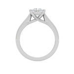 Load image into Gallery viewer, 1.00 cts Princess Cut Solitaire Platinum Ring JL PT RS PR 124   Jewelove.US
