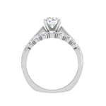 Load image into Gallery viewer, 0.30cts Solitaire Diamond Split Shank Platinum Ring JL PT WB5665E   Jewelove.US
