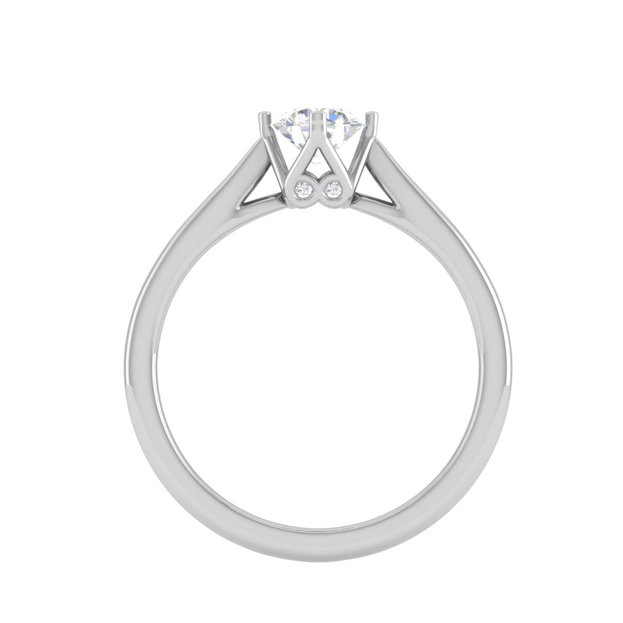 0.30 cts Solitaire Platinum Ring for Women JL PT RS PR 163   Jewelove