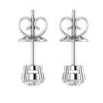 Load image into Gallery viewer, Platinum Solitaire Earrings JL PT E SE RD 102   Jewelove
