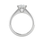 Load image into Gallery viewer, 1.00 cts Princess Cut Solitaire Platinum Diamonds Ring JL PT RS PR 120   Jewelove.US
