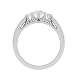 Load image into Gallery viewer, 0.25 cts Solitaire Diamond Split Shank Platinum Ring JL PT RV RD 159   Jewelove
