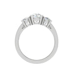 Load image into Gallery viewer, 0.50cts. Cushion Solitaire Diamond Platinum Ring JL PT R3 CU 133   Jewelove.US
