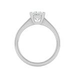 Load image into Gallery viewer, 0.30 cts Princess Cut Solitaire Platinum Ring JL PT RS PR 129   Jewelove

