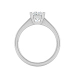 Load image into Gallery viewer, 0.30 cts Princess Cut Solitaire Platinum Ring JL PT RS PR 129   Jewelove
