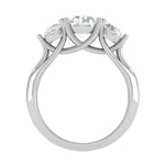 Load image into Gallery viewer, 0.70 cts. Solitaire Diamond Accents Platinum Engagement Ring JL PT R3 RD 120   Jewelove.US
