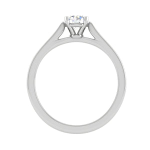 1 Carat Solitaire Platinum Ring JL PT RS RD 105   Jewelove.US