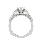 Load image into Gallery viewer, 0.50 cts. Solitaire Designer Platinum Diamond Engagement Ring  for Women JL PT WB6031E   Jewelove
