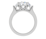 Load image into Gallery viewer, 1 Carat Solitaire Diamond Accents  Platinum Ring JL PT R3 RD 140   Jewelove.US
